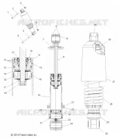 FRONT TRACK SHOCK (7043779)