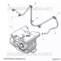 ANTRIEB, FRONT GEARCASE MOUNTING