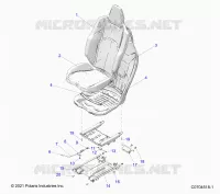 SITZ ASM., DRIVER / PASSENGER