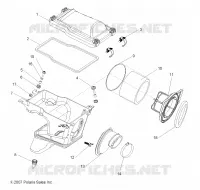 MOTOR, LUFTEINLASS SYSTEM