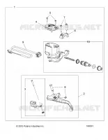 VORDERBREMSE BRAKE LEVER AND MASTER CYLINDER