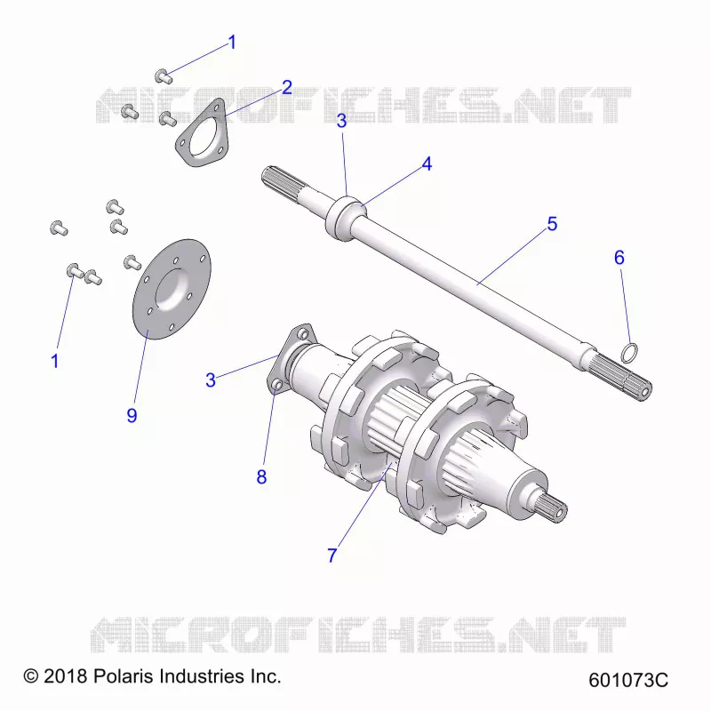 DRIVE TRAIN, JACKSHAFT AND ANTRIEBSWELLE