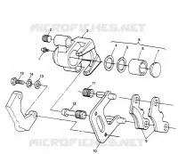 FRONT BREMSE Magnum 2X4 W967544 (4936033603B004)