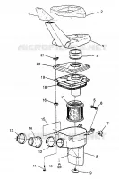 LUFTFILTERKASTEN  6X6 400L