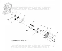 ANTRIEB, MAIN GETRIEBEGEHÄUSE OUTPUT SHAFT