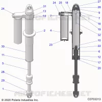 HINTERRADAUFHÃ„NGUNG SHOCK INTERNALS