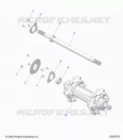 DRIVE TRAIN, JACKSHAFT AND ANTRIEBSWELLE