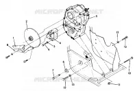 RECHTS GEARCASE   BRAKE MONTAGE (4918541854032A)