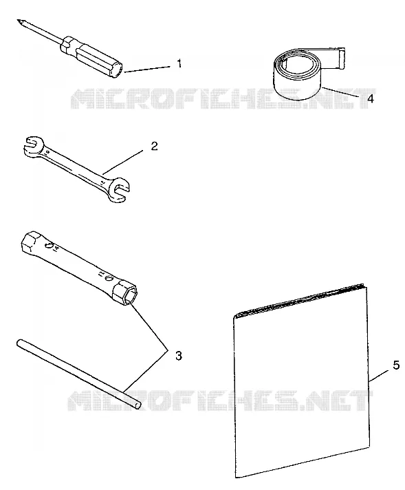 TOOL KIT LITE 0973433 AND LITE DELUXE 0973431 (4938273827C002)