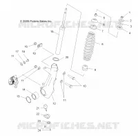 FRONT SUSPENSION STREBE