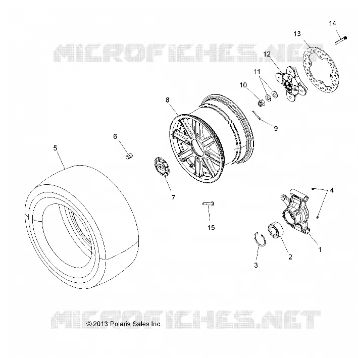 RADS, REAR AND HUB