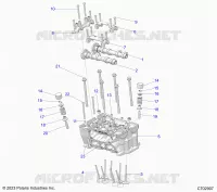ENGINE, ZYLINDERKOPF AND VALVES