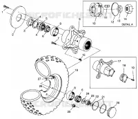VORDERRAD SPORTSMAN 500 W969244 and SWEDISH SPORTSMAN 500 S969244 (4936093609B006)