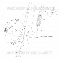 FRONT SUSPENSION STREBE