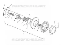 angetriebene Kupplungs ASSEMBLY 440 / 0930760 and 440 SKS / 0930560 (4922932293024A)