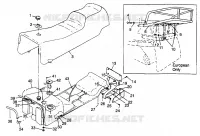 SITZ   GASBEHÄLTER ULTRA TOURING 0975378 and EUROPEAN ULTRA TOURING E975378 (4938133813A009)