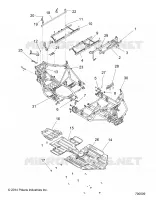 CHASSIS, MAIN FRAME AND SKID PLATE