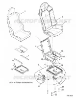 SITZ ASM. AND SLIDER