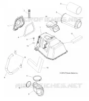MOTOR, LUFTEINLASS