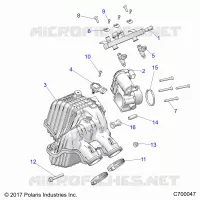 ENGINE, LUFTEINLASS MANIFOLD