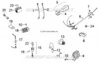 SWITCHES, HARNESS and INDICATORS