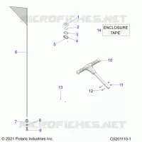 BODY, FLAG, BEACON and PASS HANDLE