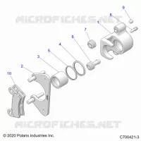 BRAKES, HINTERSATTELS
