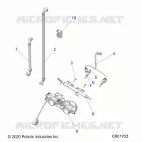 KRAFTSTOFFSYSTEM, RAIL, LINES AND THROTTLE BODY
