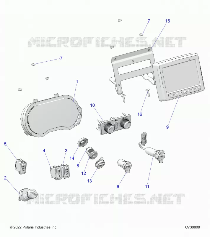 ELEKTRIC, DASH INSTRUMENTS
