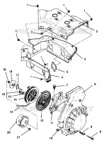 RÜCKZUG ANLASSER ASSEMBLY SPORT 0940443 and SPORT SKS 0940243 (4925052505039A)
