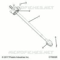 DRIVE TRAIN, FRONT KARDANWELLE