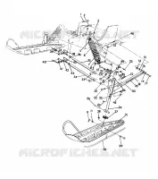 FRONT SUSPENSION AND SKI 500 SP/500 SKS (4921262126017A)
