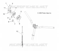 MOTOR, DROSSELN CONTROL ASM. and CABLE