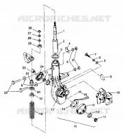 FRONT Verstrebung 4X4 350L W938139 (4924052405014A)