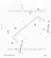 SUSPENSION, FRONT STABILISATORSTANGE