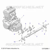 MOTOR, MOUNTING &amp; LONG BLOCK