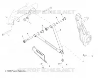 SUSPENSION, A-ARM and STREBE MOUNTING