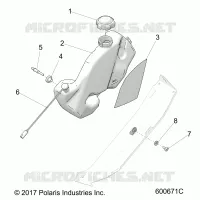MOTOR, OIL BOTTLE ASM.
