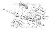 FRONT Drehmomentarm 440 XCR 0951660 (4929112911B012)