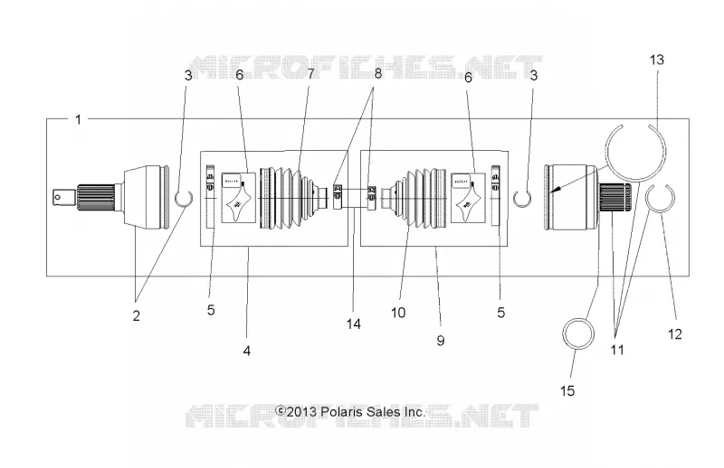 DRIVE TRAIN, DRIVE HINTERWELLE