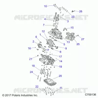 ENGINE, CRANKCASE AND KURBELWELLE