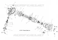 ANTRIEB, FRONT GETRIEBEGEHÄUSE INTERNALS