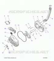 ANTRIEB, CLUTCH COVER AND DUCTING