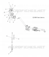 MOTOR, DROSSELN CONTROL ASM.