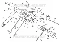 HINTER Drehmomentarm XCF 0971643 (4938613861B011)