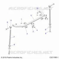 SUSPENSION, STABILISATORSTANGE