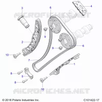 CAM CHAIN AND SPROCKET