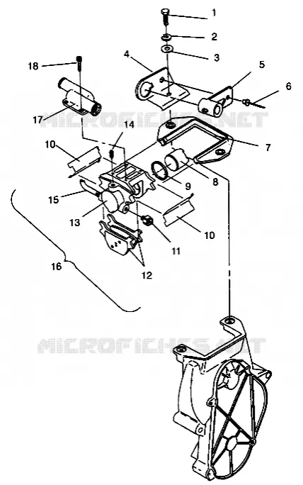 BREMSE 600 XCR 0941667 (4927092709017A)