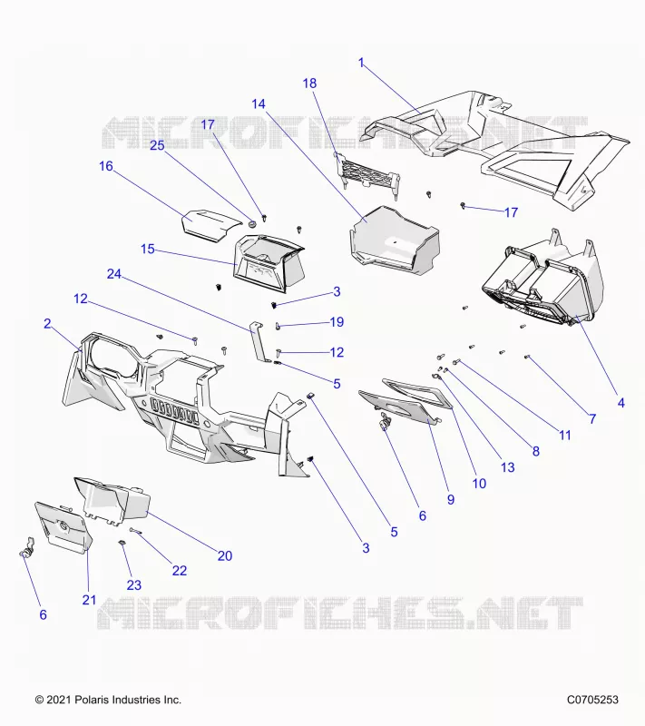 INSTRUMENTENTAFEL AND GLOVEBOX