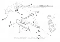 SUSPENSION, A-ARM and STREBE MOUNTING